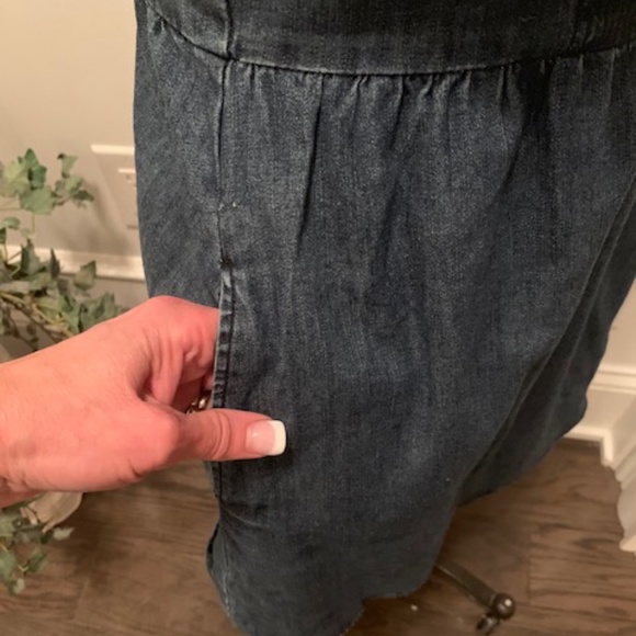 Boutique Denim Bustier Top - Picture 6 of 8